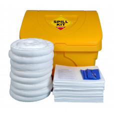 240 Litre Oil and Fuel Spill Kit in Static Locker