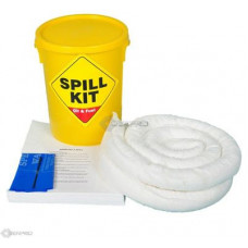 35 Litre Oil and Fuel Spill Kit in a Plastic Drum