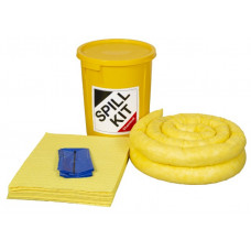 35 Litre Chemical/Universal Performance Spill Kit in a Plastic Drum