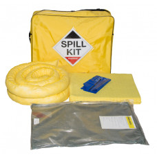 50 Litre Chemical/Universal Spill Kit with Clay Drain Mat in a Shoulder Bag