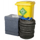 240 Litre EVO Recycled Spill Kit in a Wheelie Bin