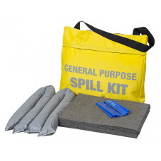 25 Litre General Purpose Spill Kit in Yellow Shoulder Bag 25 Litre General Purpose Spill Kit in Yellow Shoulder Bag