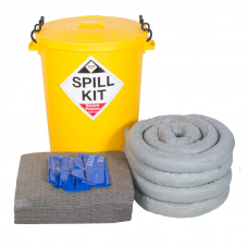 90 Litre Maintenance General Purpose Spill Kit in a Plastic Drum 