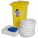 100 Litre Oil and Fuel only Mobile Spill Kit