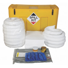 250 Litre Oil and Fuel Spill Kit in Mobile Locker
