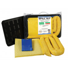 20 Litre Chemical/Universal Compact Spill Kit with Drip Tray