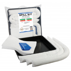 30 Litre Oil and Fuel Compact Spill Kit with Drip Tray