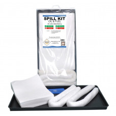 40 Litre Oil and Fuel Compact Spill Kit with Drip Tray