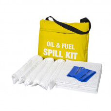 45 Litre Oil and Fuel Spill Kit in Yellow Shoulder Bag 45 Litre Oil and Fuel Spill Kit in Yellow Shoulder Bag